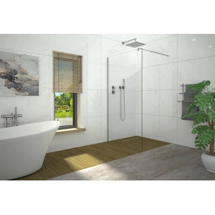 Ścianka prysznicowa walk-in 90x195cm chrom SP32 ETNA SEVANTE